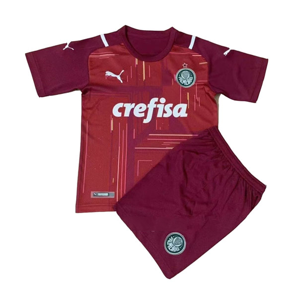 Ausweichtrikot Palmeiras Torwart Kinder 2021-2022 Günstige Fußballtrikots